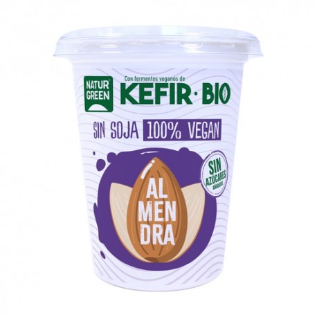 KEFIR ALMENDRA S/G NATURAL 400G ECO NATURGREEN