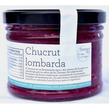 CHUCRUT LOMBARDA 400G ECO FERMENT ART