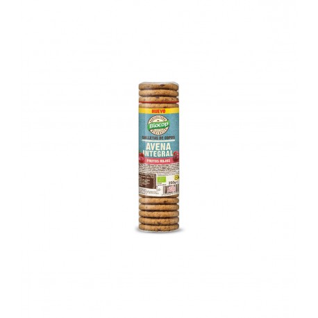 GALLETA AVENA INT. CON  FRUTOS ROJOS 250G ECO BIOCOP