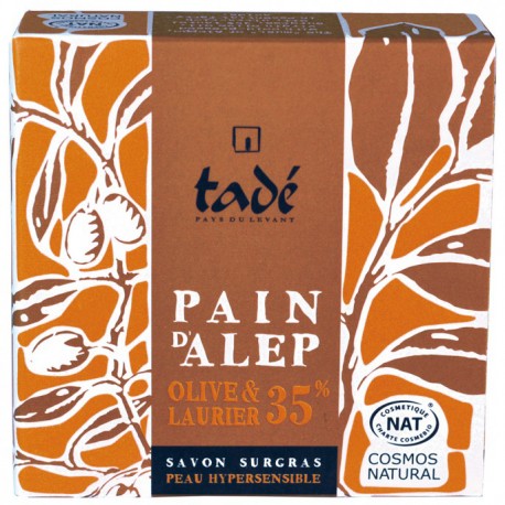 JABON DE ALEPO 35% LAUREL 190G ECO TADÉ