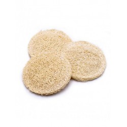 DISCO EXFOLIANTE FACIAL LUFFA 1 UNIDAD ECO