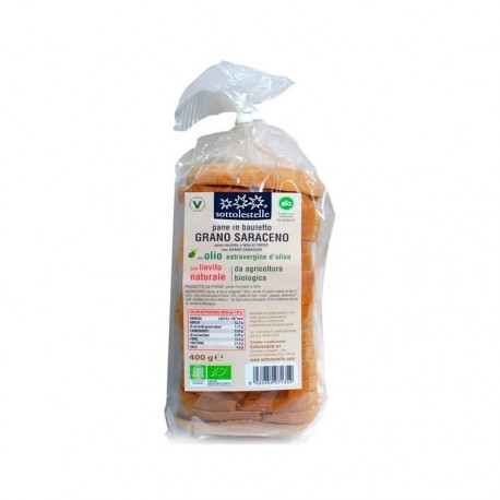 PAN MOLDE SARRACENO Y ESPELTA 400G ECO SOTTOLESTELLE