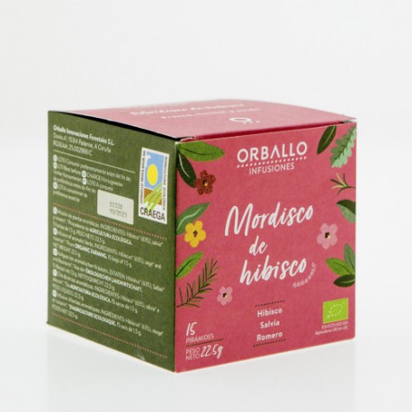 MORDISCO DE HIBISCO 15PIRAMIDES ECO ORBALLO