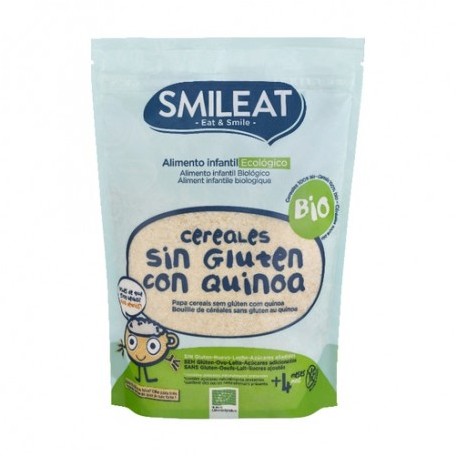 PAPILLA CEREALES S/GLUTEN 200G ECO SMILEAT