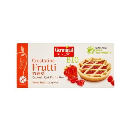 TARTALETA DE FRUTOS ROJOS S/G 200G ECO GERMINAL