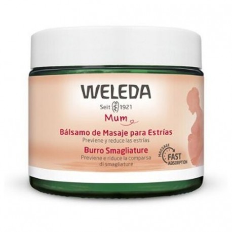 BALSAMO DE MASAJE PARA ESTRIAS 150ML ECO WELEDA