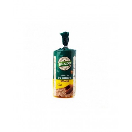 TORTITAS DE ARROZ CON SESAMO 200G ECO BIOCOP