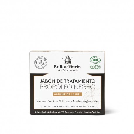 JABON PROPOLEO NEGRO 100G BALLOT FLURIN