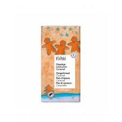 CHOCOLATE GIANDUJA GALLETA DE JENGIBRE 100G ECO VIVANI