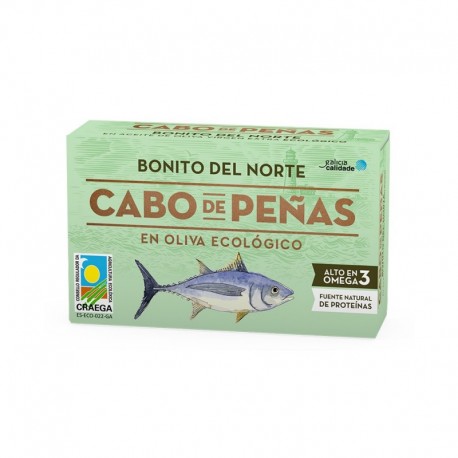 BONITO EN ACEITE OLIVA 111G ECO CABO DE PEÑAS