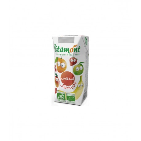 ZUMO COCKTAIL JUNIOR 200ML ECO VITAMONT