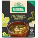 SOPA  INSTANTANEA DE MISO VERDURAS 40G ECO BIOGRAN