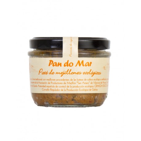 PATE DE MEJILLON 125G ECO PAN DO MAR