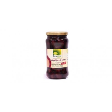 ACEITUNA NEGRA DE ARAGON SIN CALDO 210G ECO