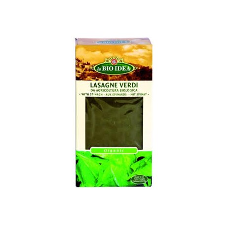 LASAÑA VERDE ESPINACAS 250G ECO BIOIDEA