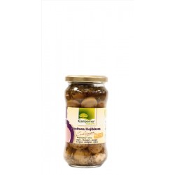 ACEITUNA HOJIBLANCA AJO OREGANO 350G ECO CAMPOMAR